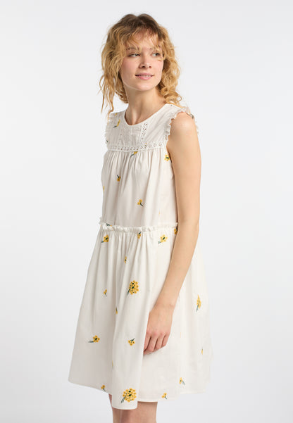 DreiMaster Vintage Damen Midi Kleid