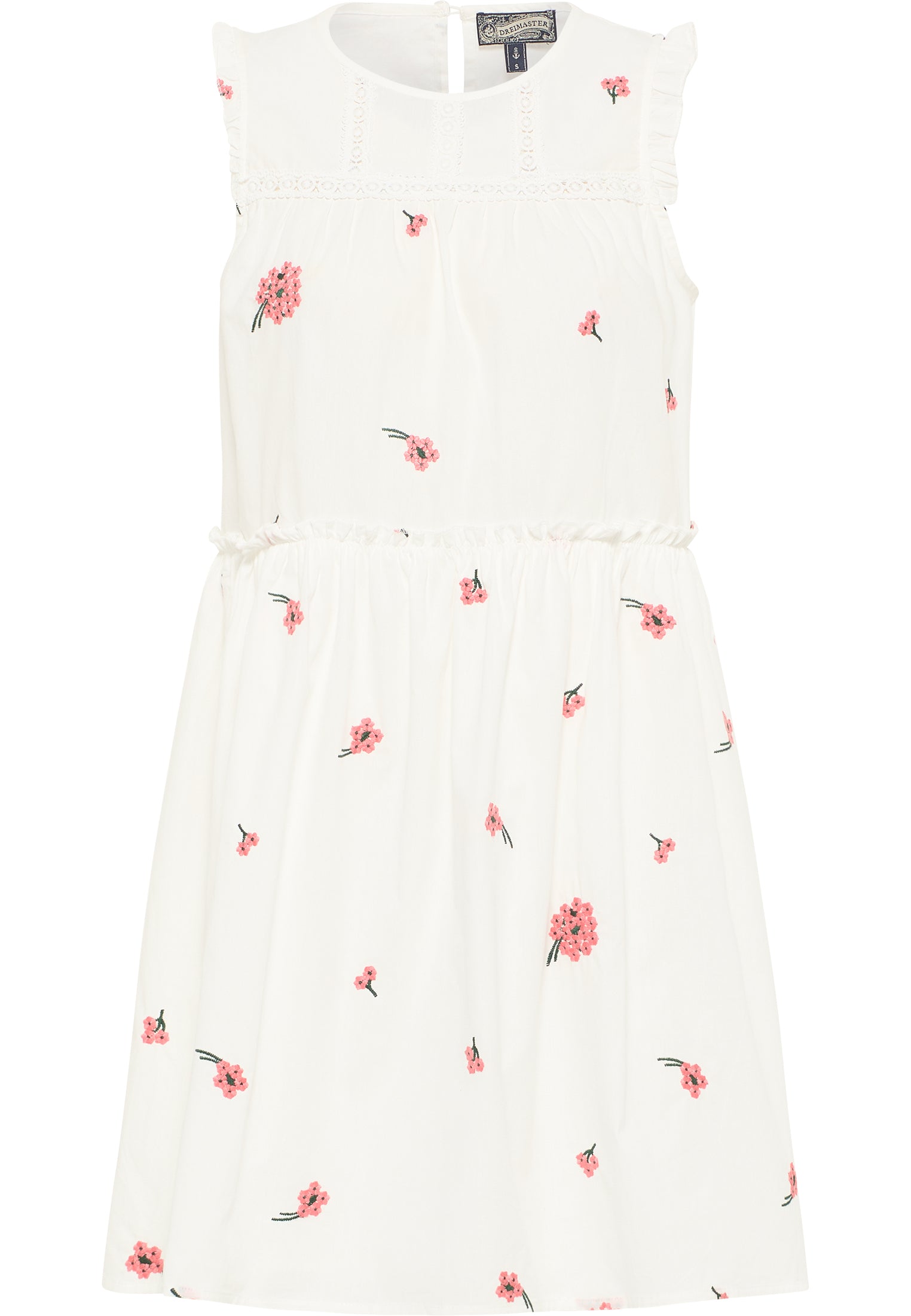 DreiMaster Vintage Damen Midi Kleid