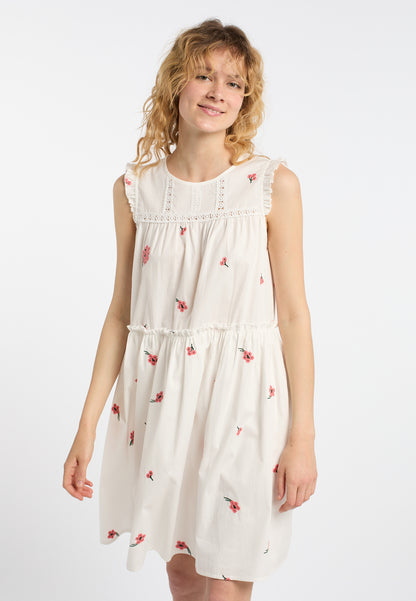 DreiMaster Vintage Damen Midi Kleid