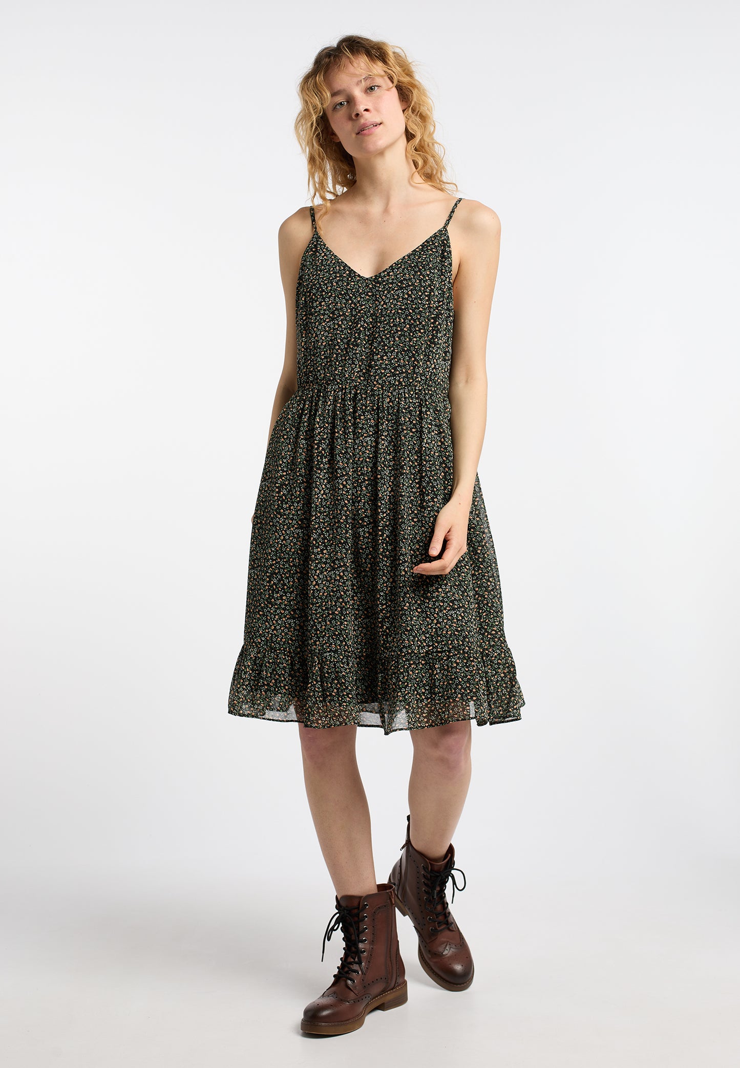 DreiMaster Vintage Damen Kleid