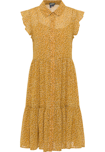 DreiMaster Vintage Damen Blusen Kleid