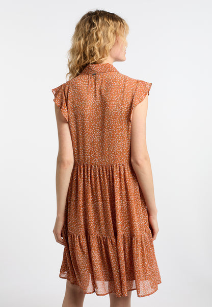 DreiMaster Vintage Damen Blusen Kleid