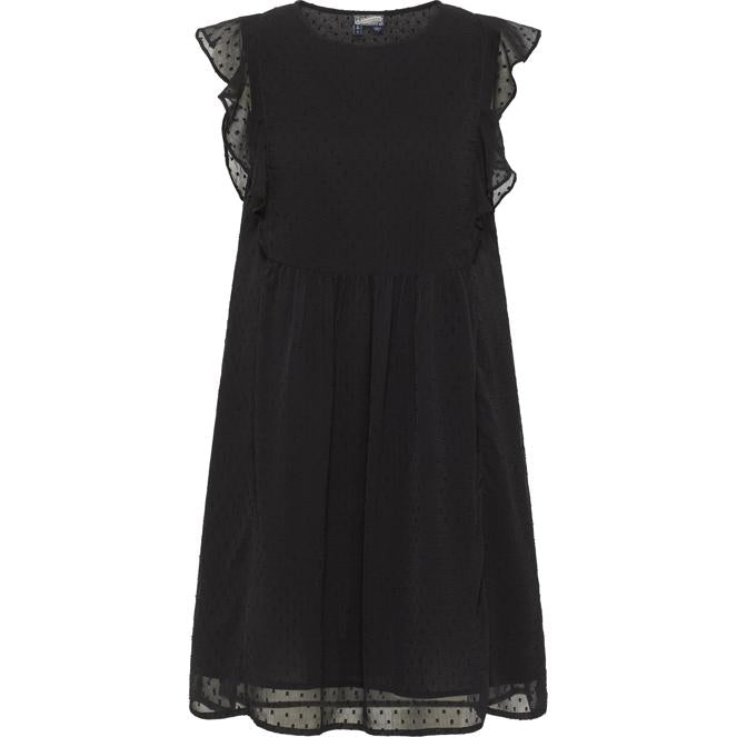 Midikleid mit Rüschen
