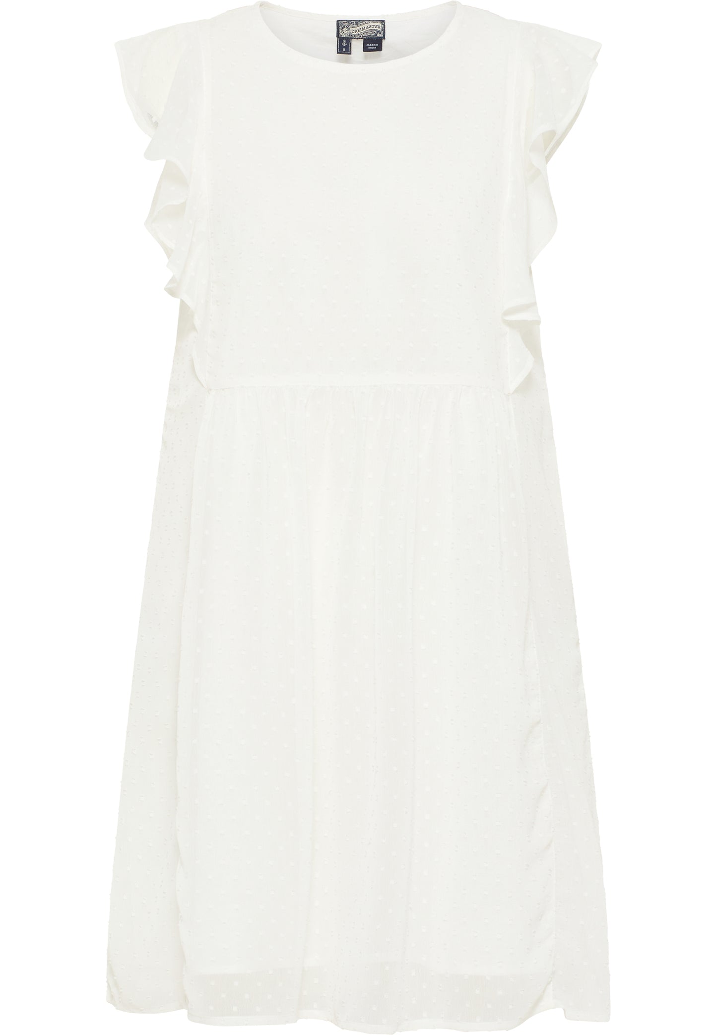 Midikleid mit Rüschen