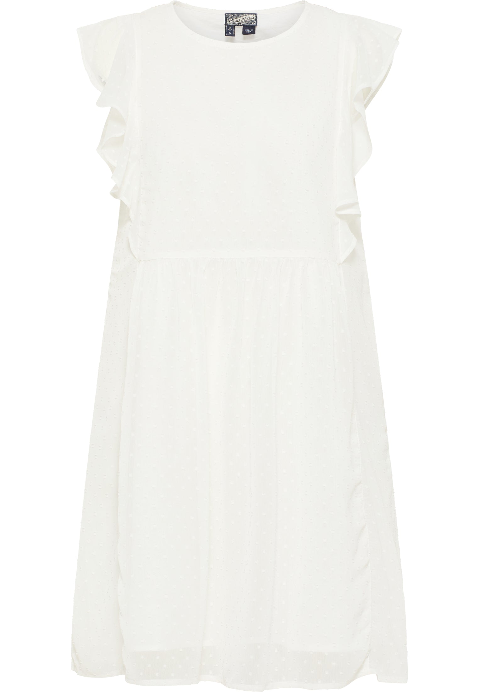 Midikleid mit Rüschen