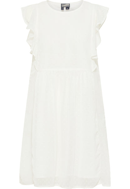 Midikleid mit Rüschen