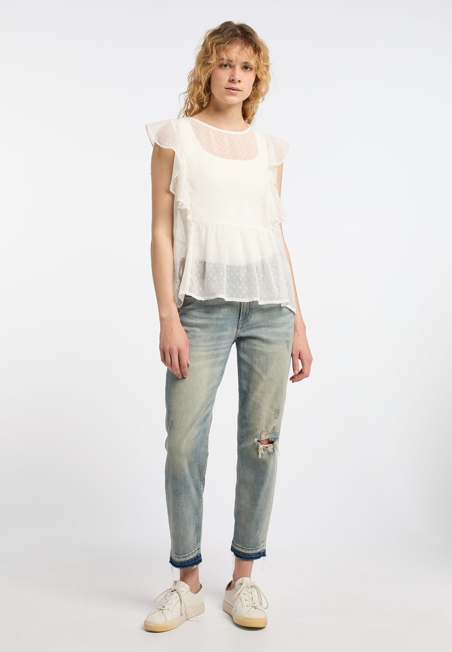 DreiMaster Vintage Women's Short Sleeve Blouse