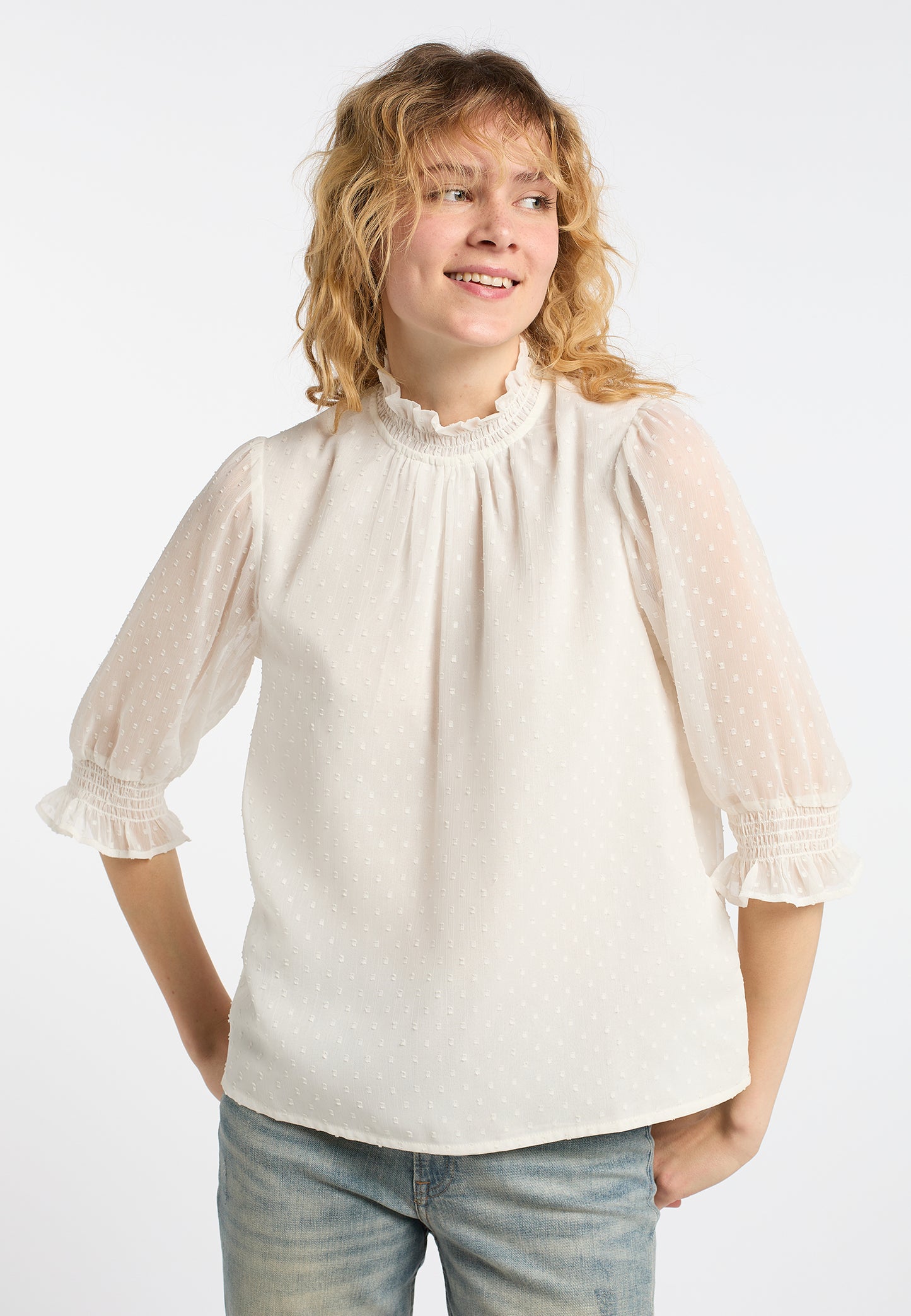 DreiMaster Vintage bluzka koszulowa damska