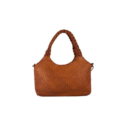 DreiMaster Vintage Damenhandtasche aus Leder