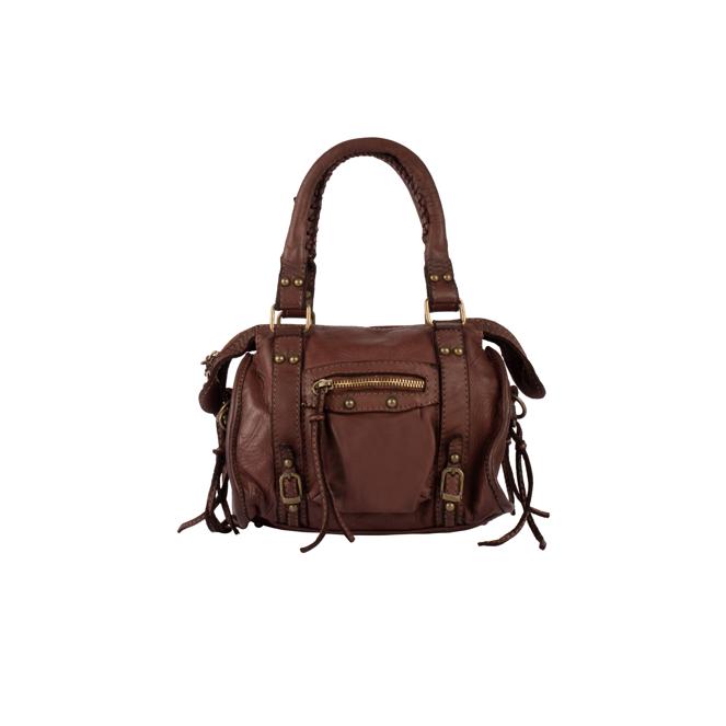 DreiMaster Vintage Damen Ledertasche