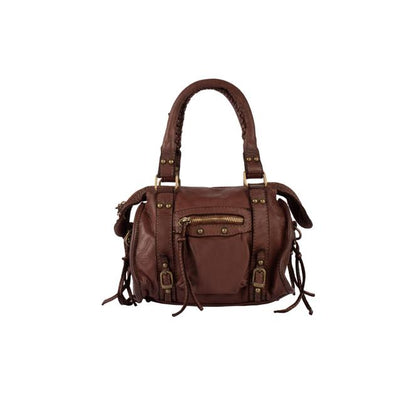 DreiMaster Vintage Damen Ledertasche