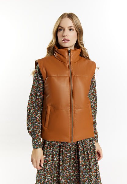 DreiMaster Vintage Damen Lederweste