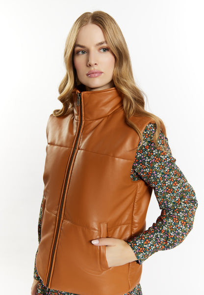 DreiMaster Vintage Damen Lederweste