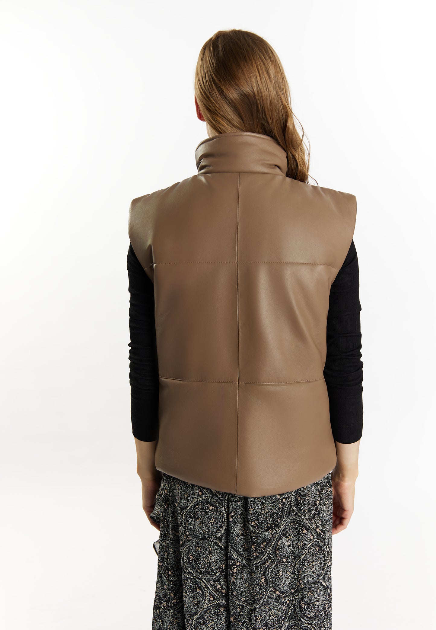 DreiMaster Vintage Damen Lederweste