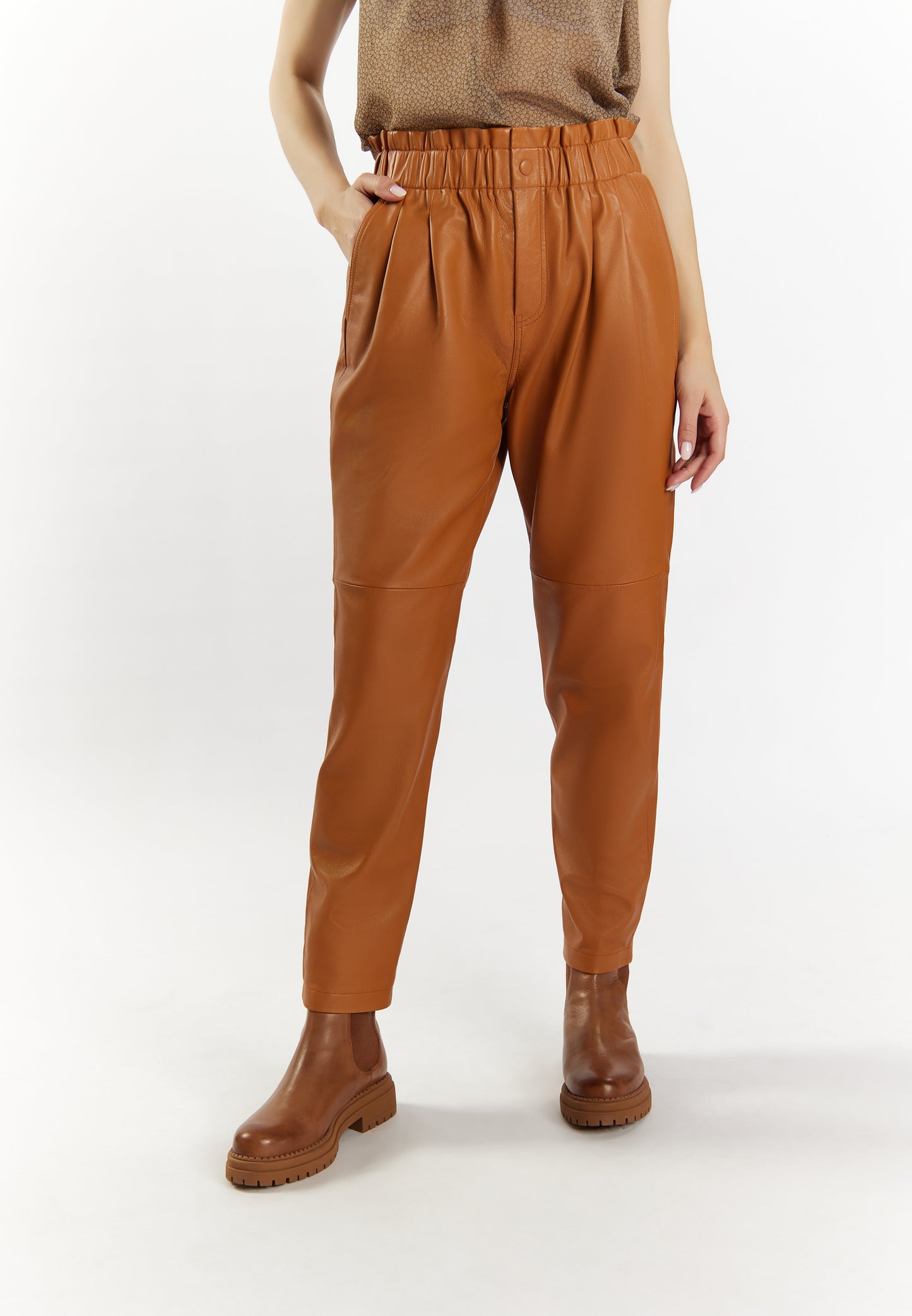 DreiMaster Vintage Damen Lederhose