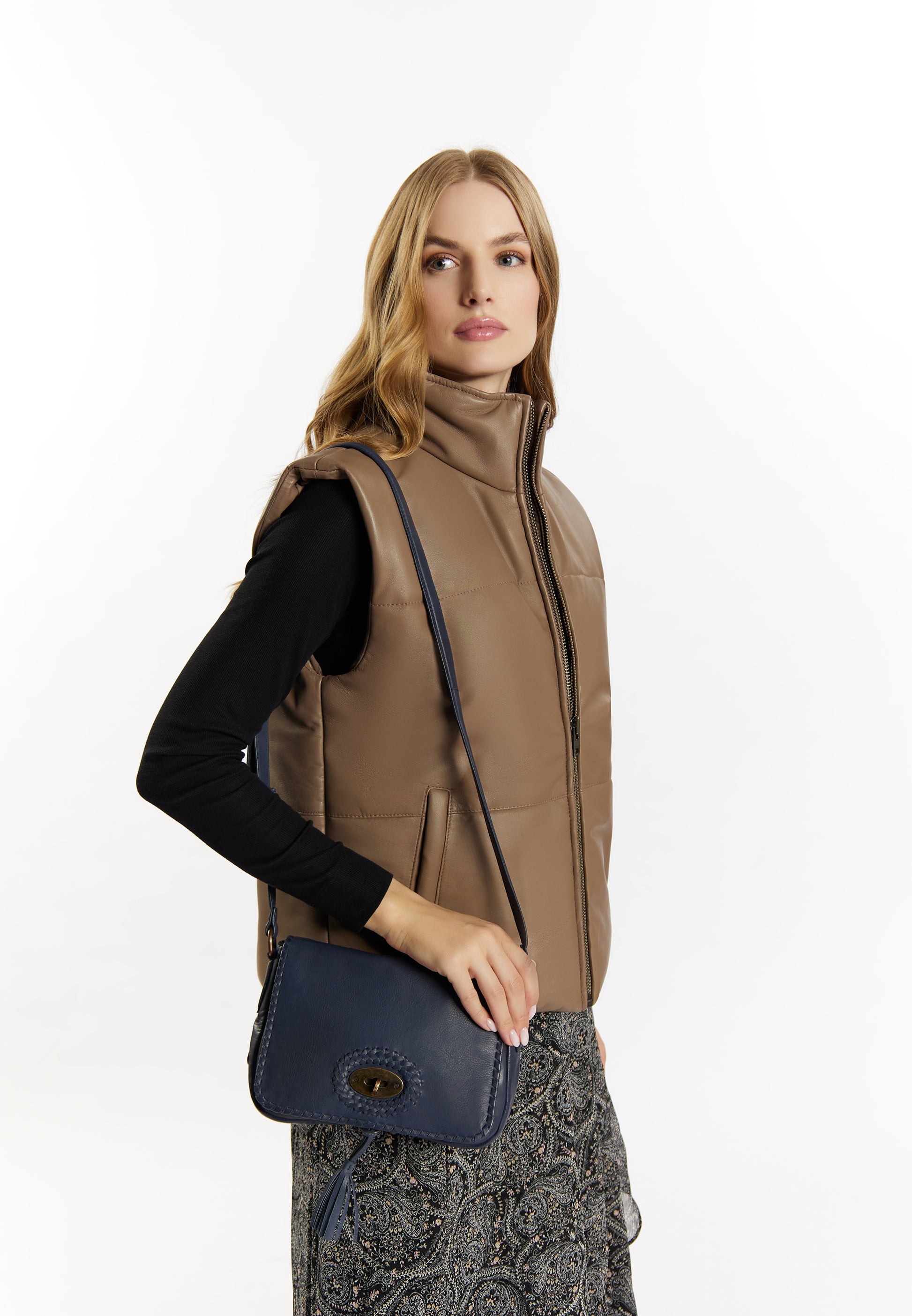 Dreimaster Vintage damska torba na ramię