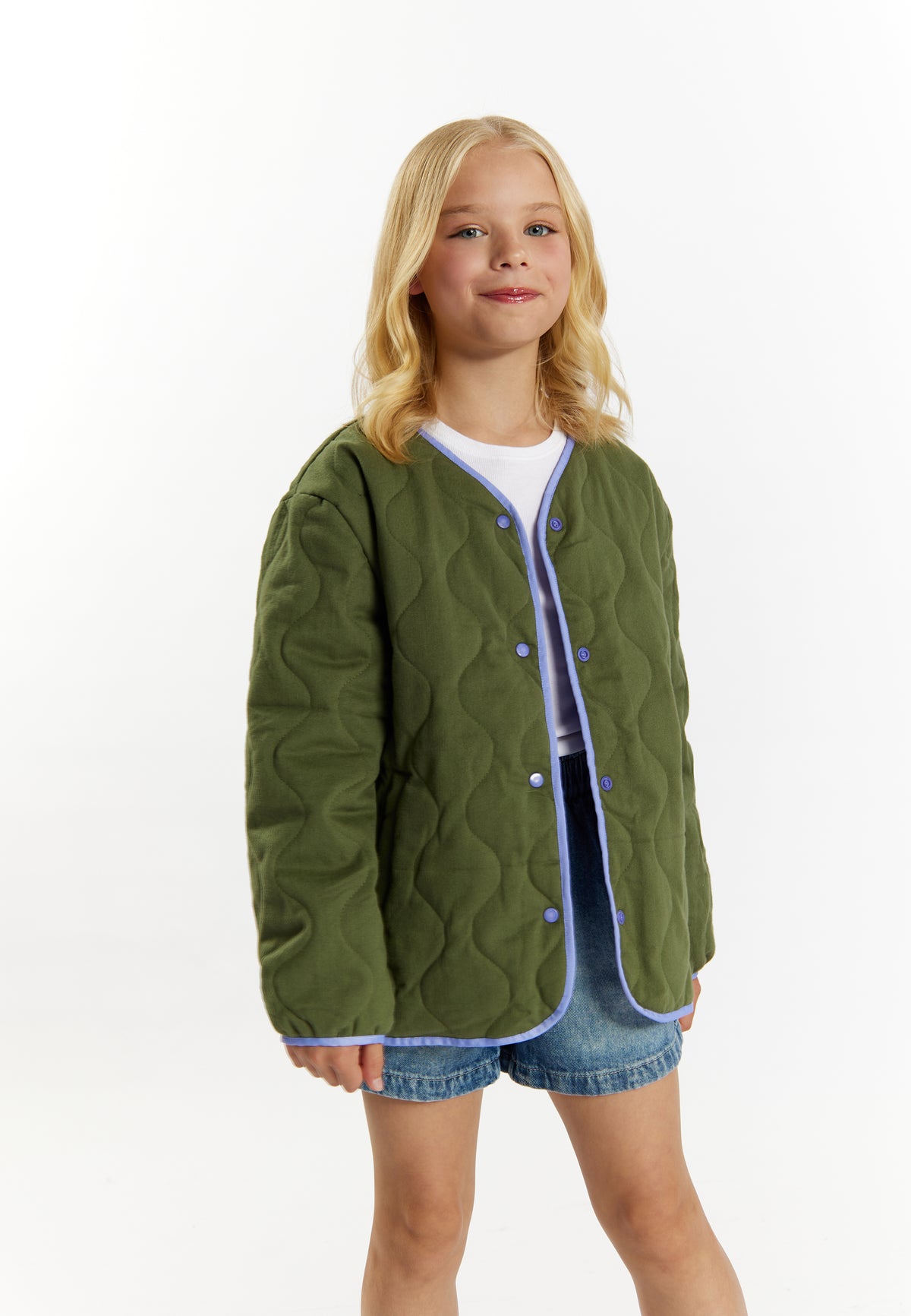 DreiMaster Girls' Steppjacke