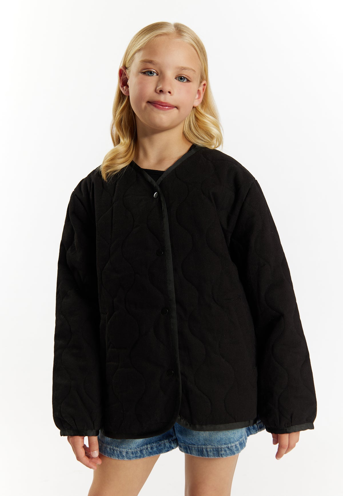 DreiMaster Girls' Steppjacke