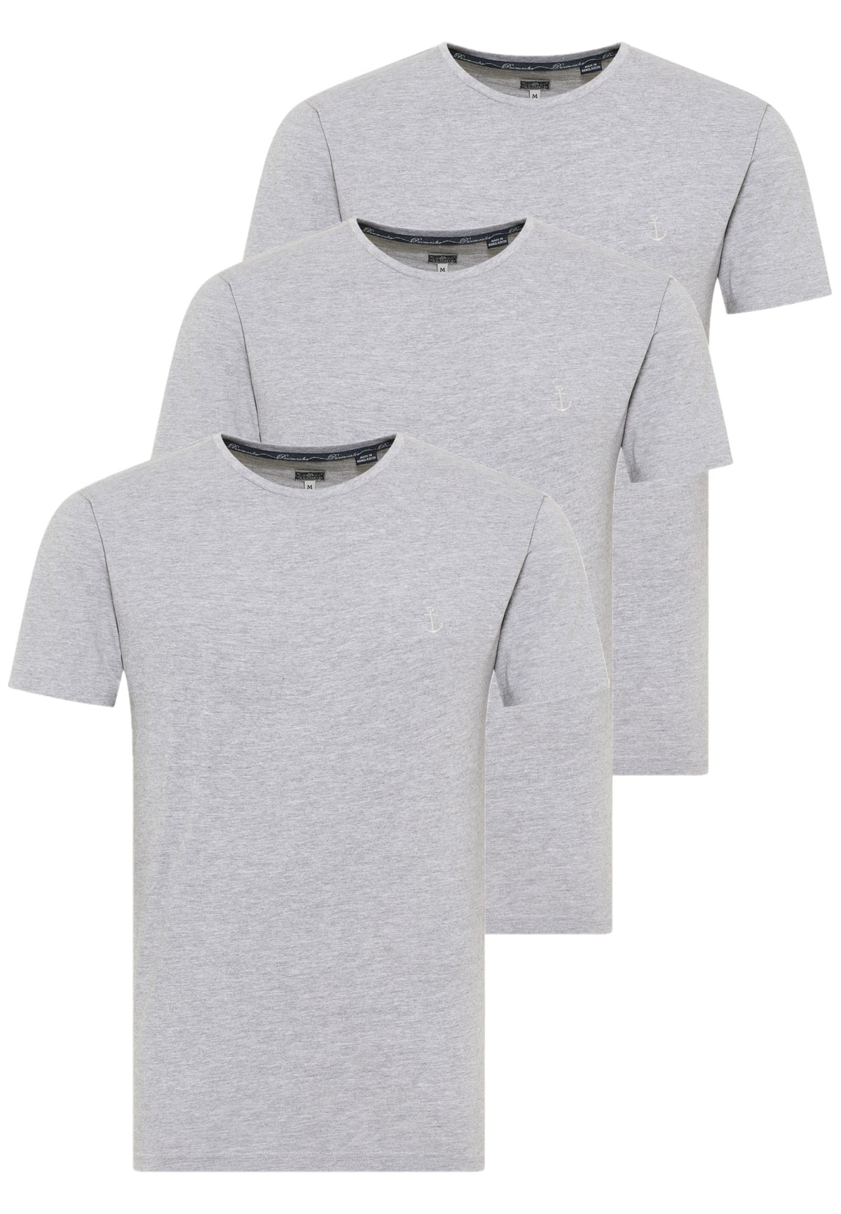 DreiMaster Maritim Herren 3er-Pack – T-Shirt