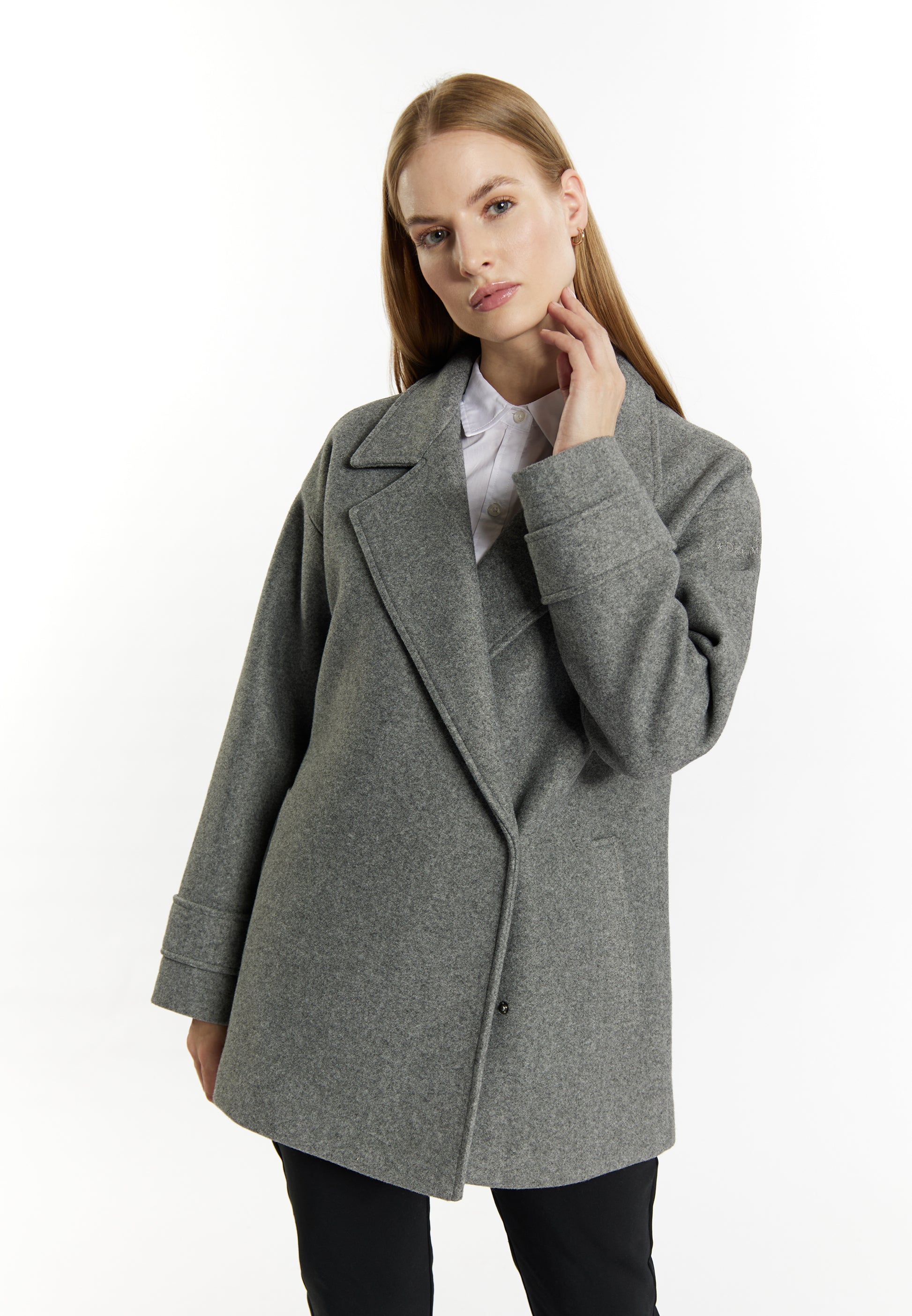 DreiMaster Klassik Women's Transitional Jacket In A Wool Look - Schmuddelwedda Shop