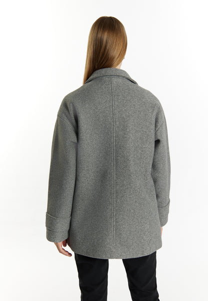 DreiMaster Klassik Women's Transitional Jacket In A Wool Look - Schmuddelwedda Shop