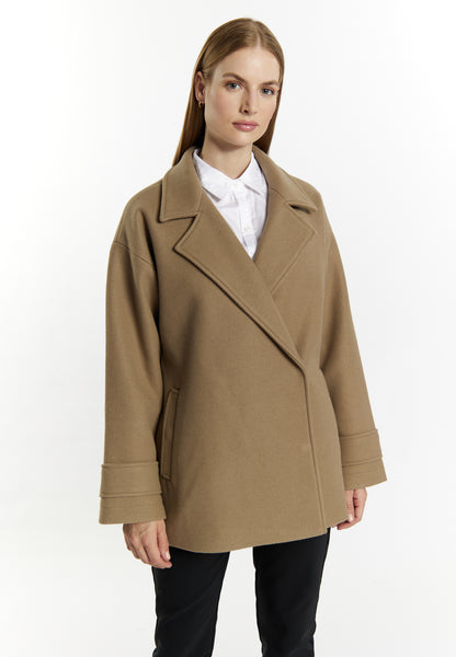 DreiMaster Klassik Women's Transitional Jacket In A Wool Look - Schmuddelwedda Shop
