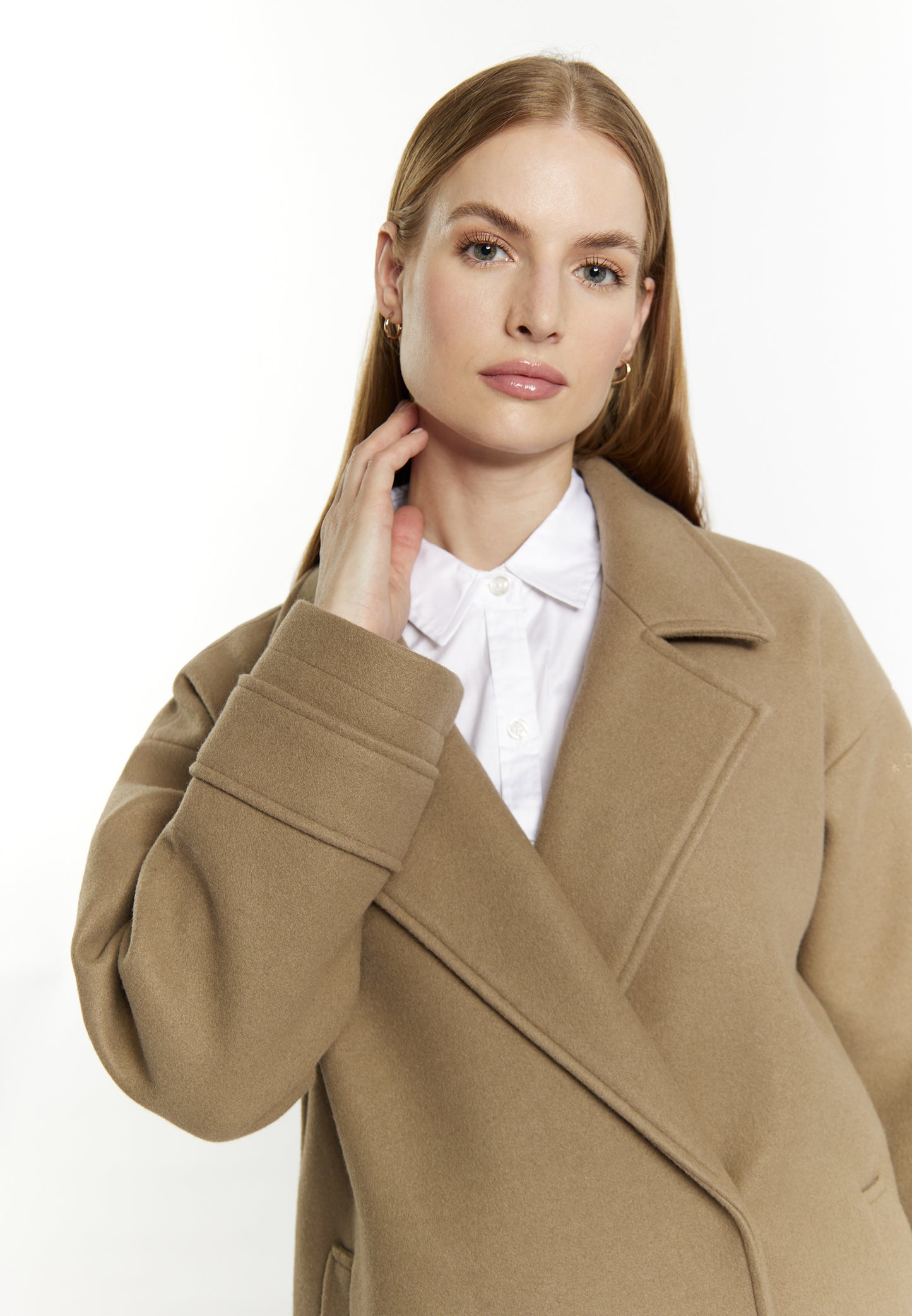 DreiMaster Klassik Women's Transitional Jacket In A Wool Look - Schmuddelwedda Shop
