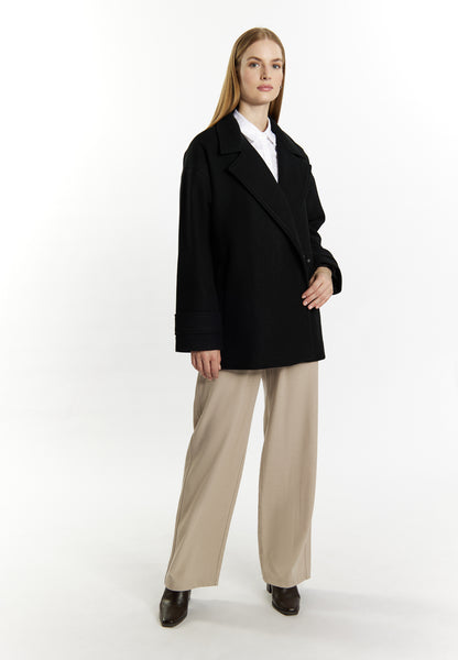DreiMaster Klassik Women's Transitional Jacket In A Wool Look - Schmuddelwedda Shop