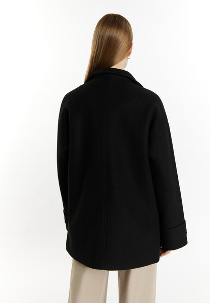 DreiMaster Klassik Women's Transitional Jacket In A Wool Look - Schmuddelwedda Shop