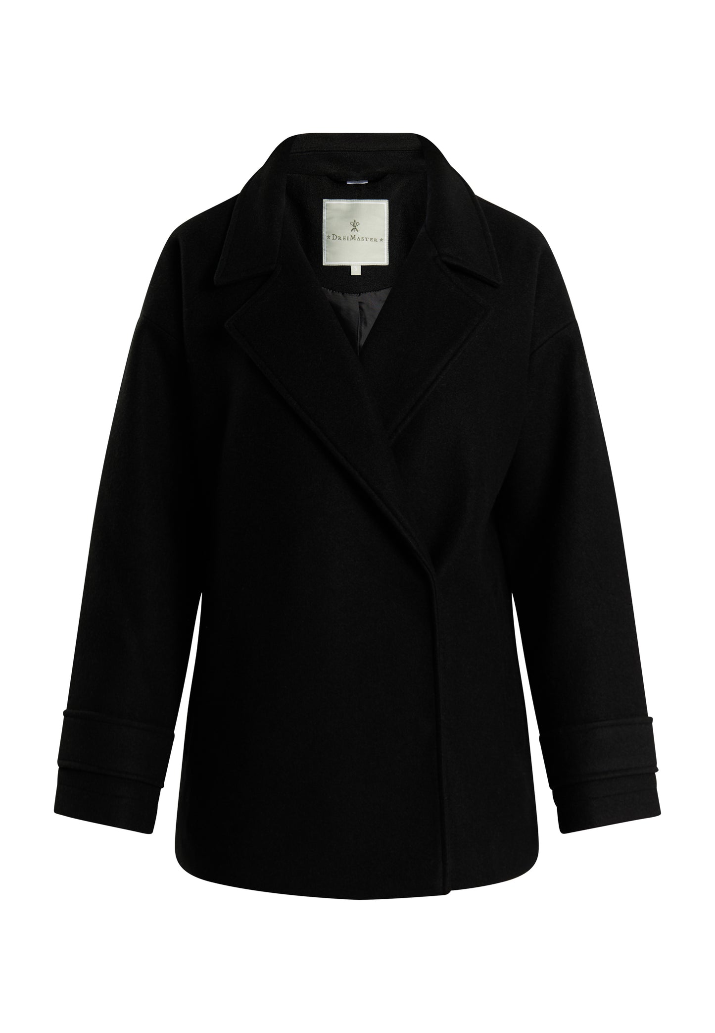 DreiMaster Klassik Women's Transitional Jacket In A Wool Look - Schmuddelwedda Shop