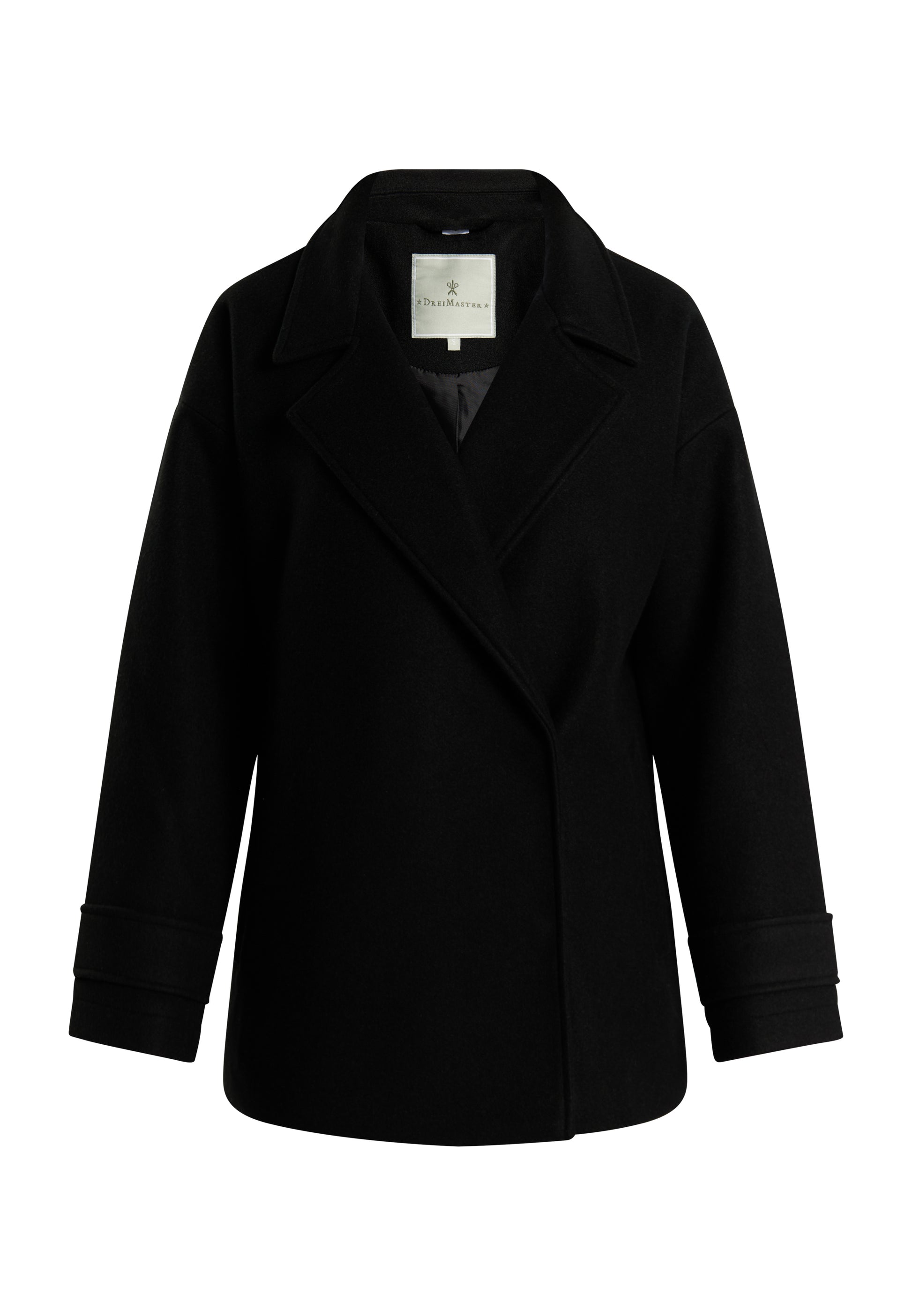 DreiMaster Klassik Women's Transitional Jacket In A Wool Look - Schmuddelwedda Shop
