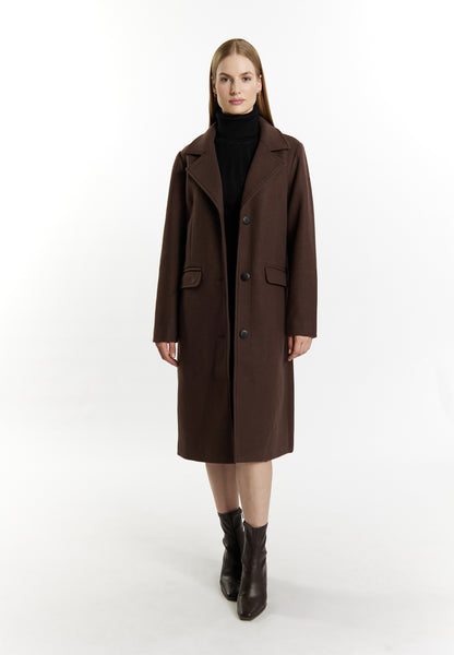 Dreimaster Klassik Women's Transitional Jacket In A Wool Look - Schmuddelwedda Shop