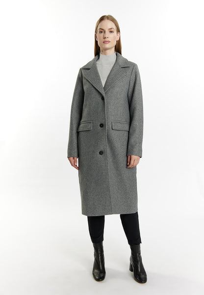 Dreimaster Klassik Women's Transitional Jacket In A Wool Look - Schmuddelwedda Shop