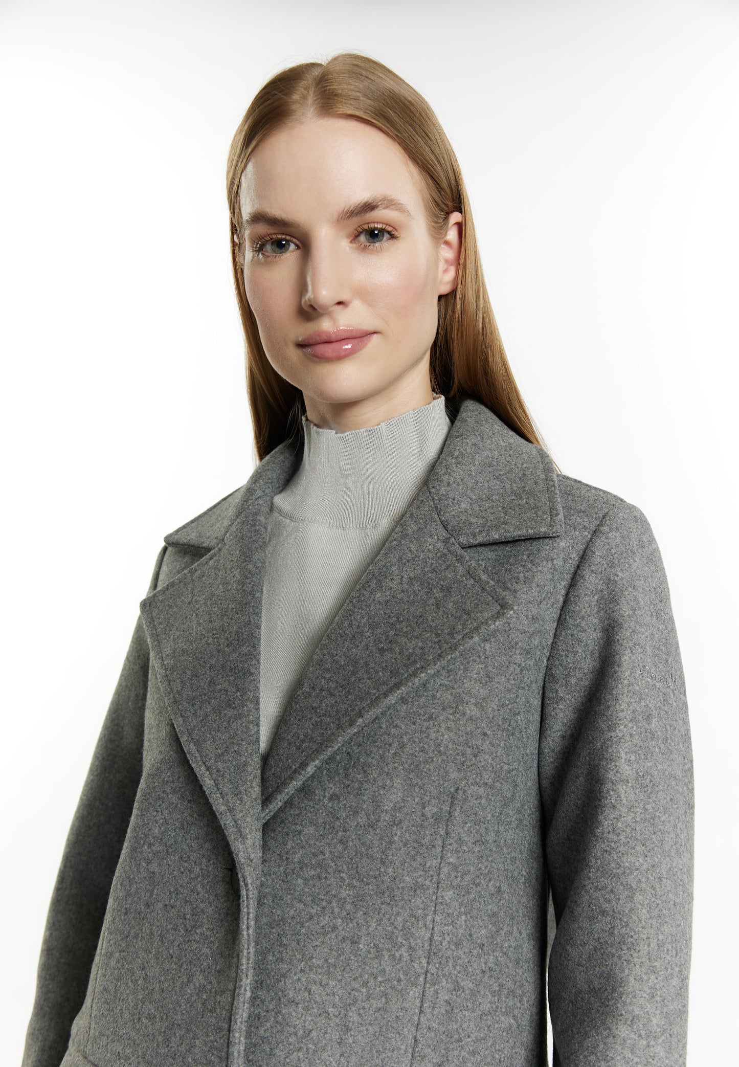 Dreimaster Klassik Women's Transitional Jacket In A Wool Look - Schmuddelwedda Shop