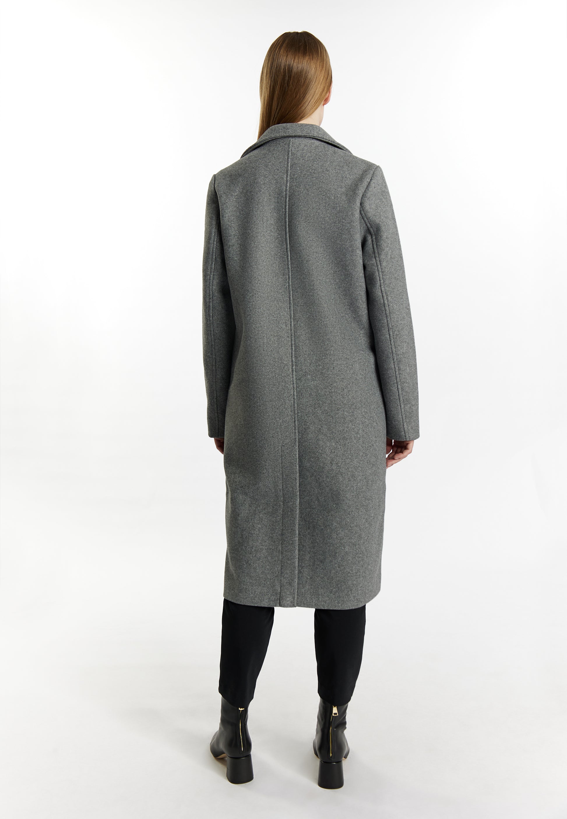 Dreimaster Klassik Women's Transitional Jacket In A Wool Look - Schmuddelwedda Shop