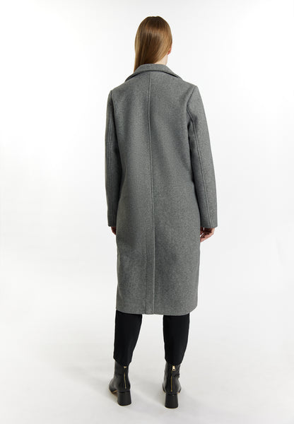 Dreimaster Klassik Women's Transitional Jacket In A Wool Look - Schmuddelwedda Shop