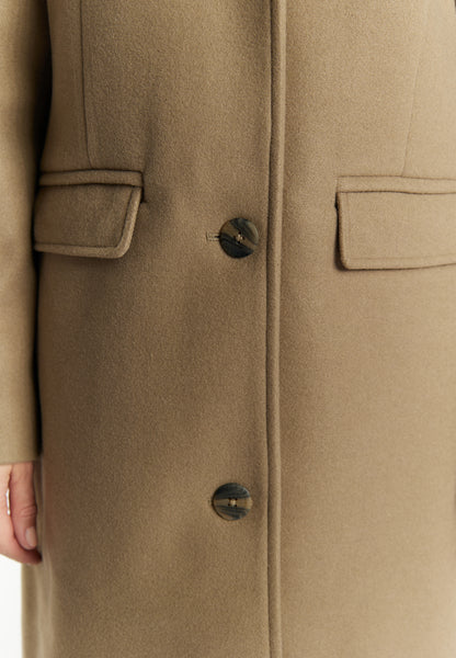 Dreimaster Klassik Women's Transitional Jacket In A Wool Look - Schmuddelwedda Shop