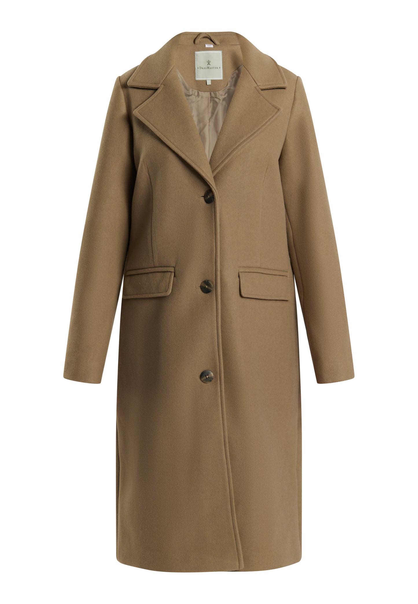 Dreimaster Klassik Women's Transitional Jacket In A Wool Look - Schmuddelwedda Shop