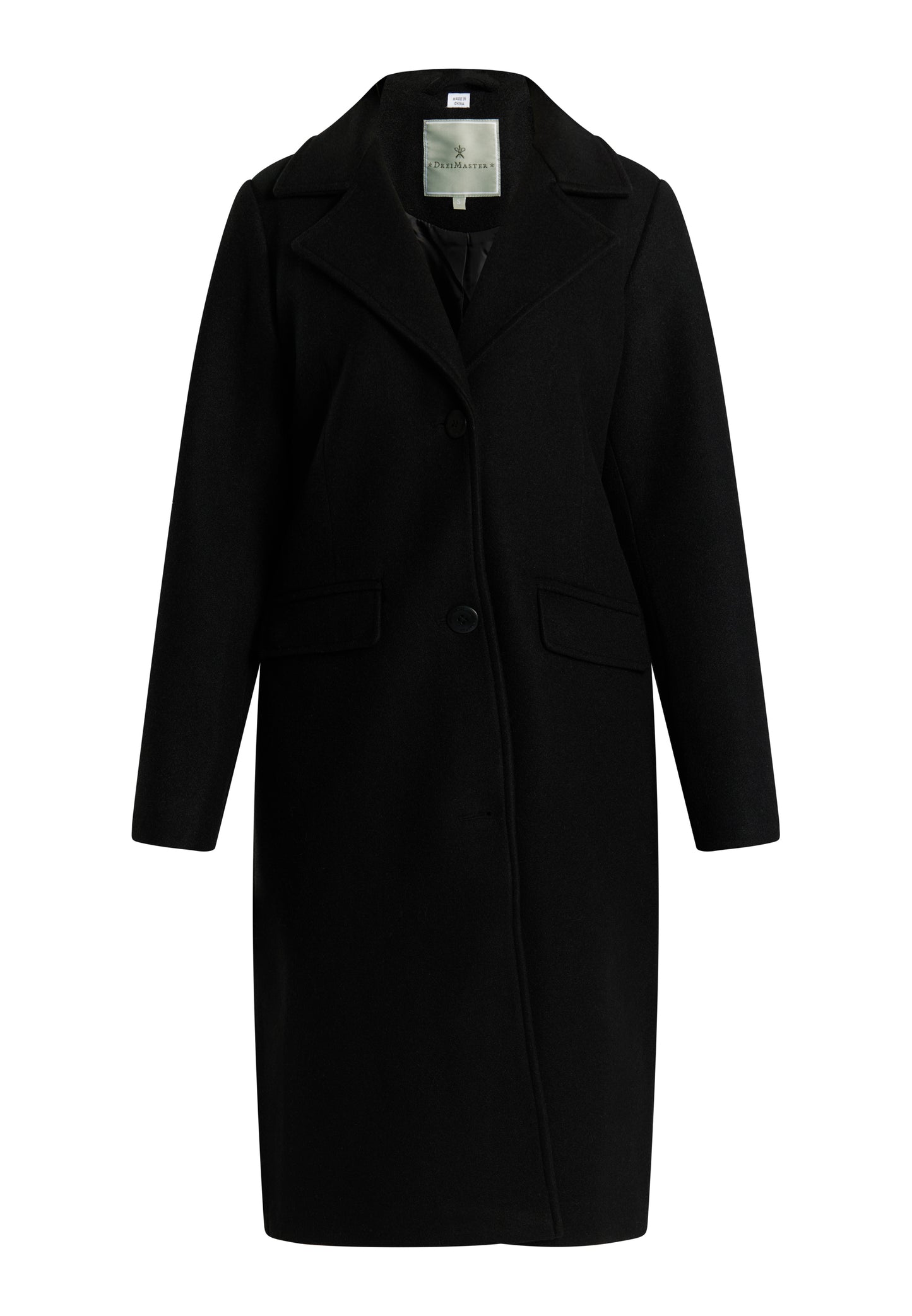 Dreimaster Klassik Women's Transitional Jacket In A Wool Look - Schmuddelwedda Shop