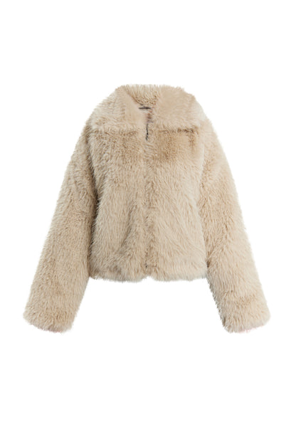 DreiMaster Vintage Women's Jacke aus Webpelz