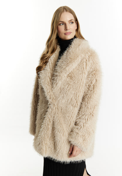DreiMaster Vintage Women's Faux Fur Coat