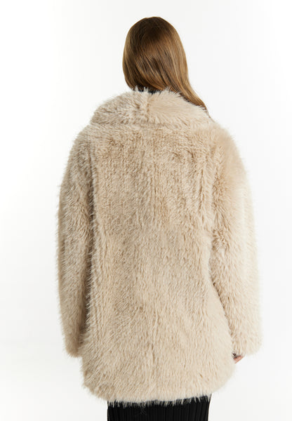 DreiMaster Vintage Women's Faux Fur Coat