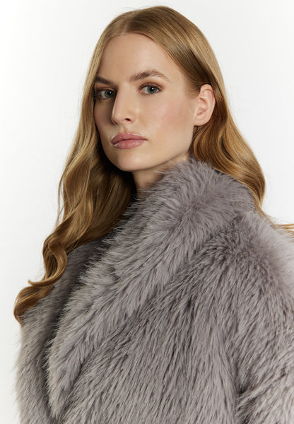 DreiMaster Vintage Women's Faux Fur Coat