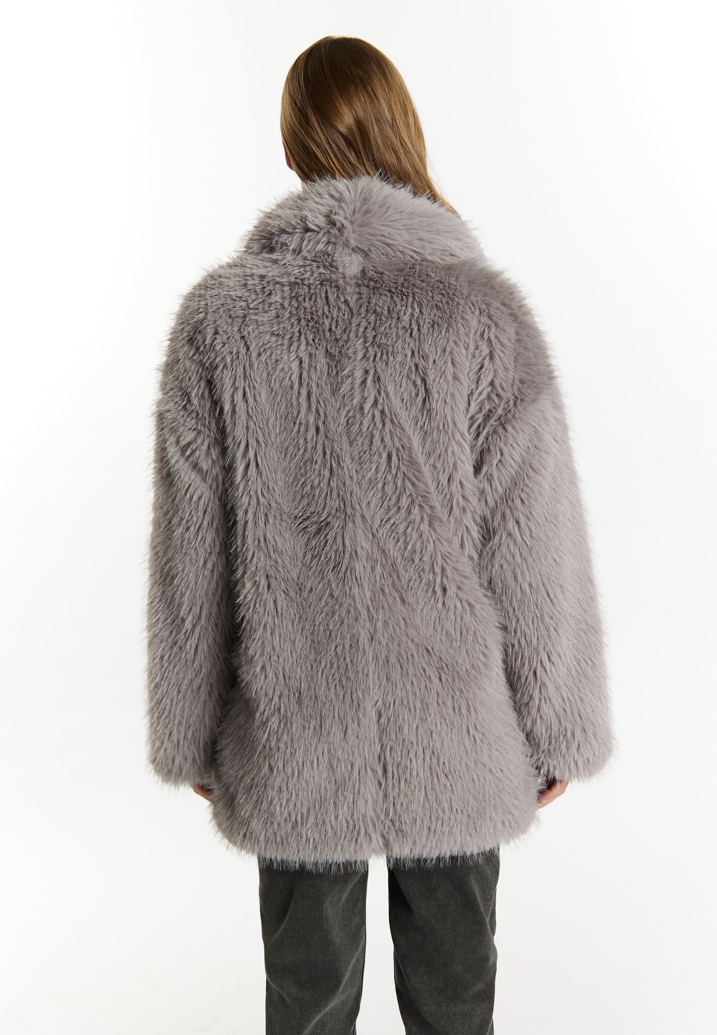 DreiMaster Vintage Women's Faux Fur Coat