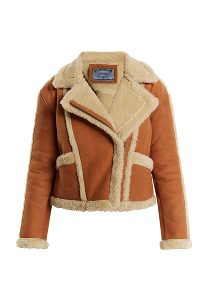 Bikerjacke aus Leder