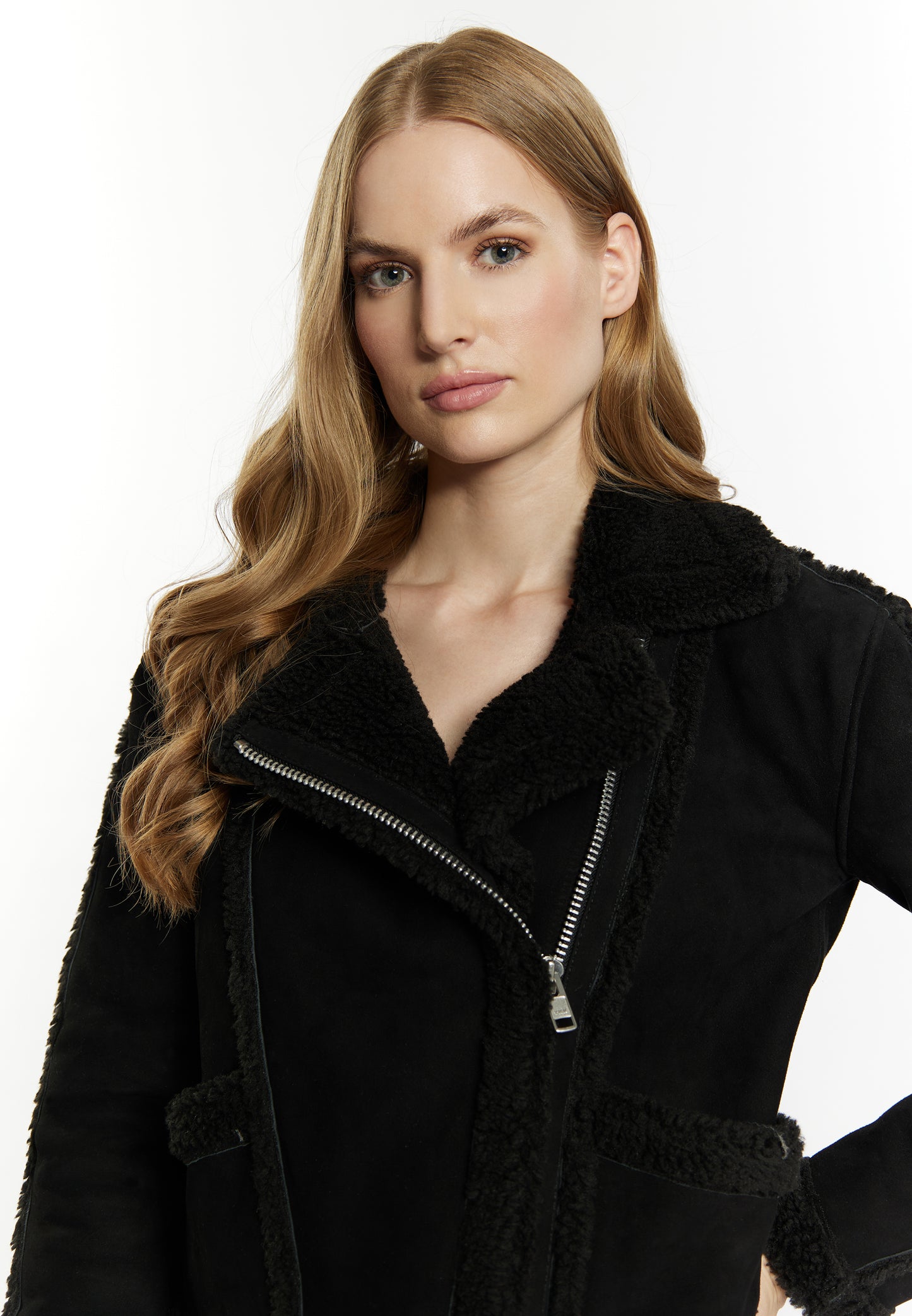 Bikerjacke aus Leder