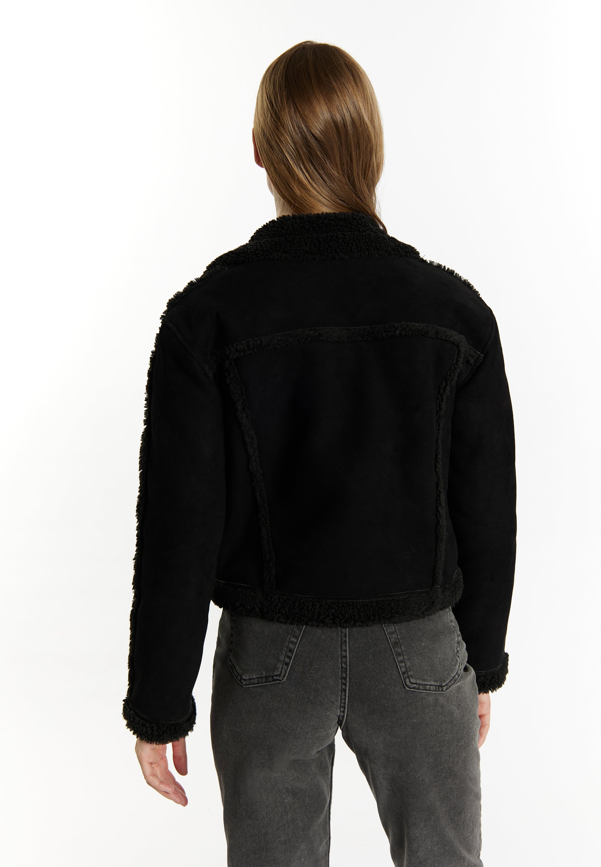 Bikerjacke aus Leder