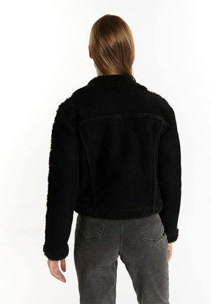 Bikerjacke aus Leder