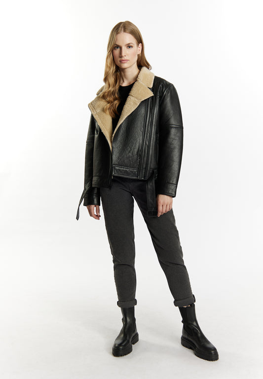 DreiMaster Vintage Damen Lederjacke