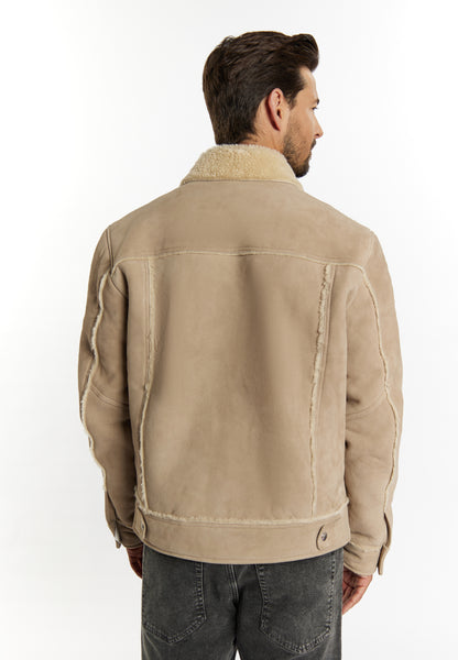 DreiMaster Vintage Herren-Wildlederjacke
